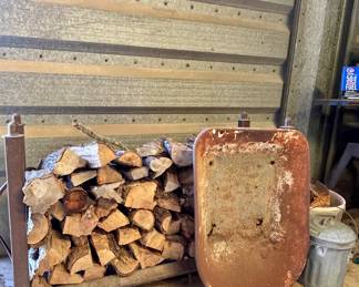 FIREWOOD & LOG HOLDER