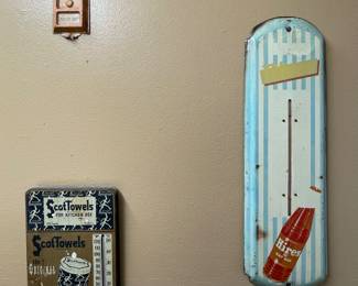 VINTAGE THERMOMETERS