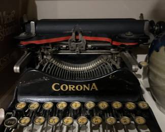 Antique typewriter
