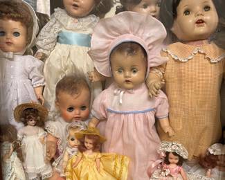 Vintage and antique dolls