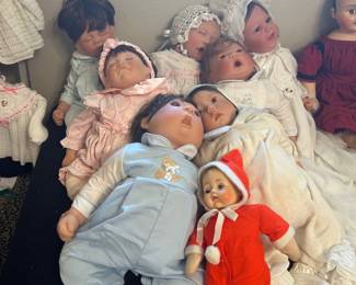 Vintage antique dolls