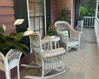 Wicker furniture