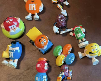 Lot 80: Assorted M&M's Character Toy Figures