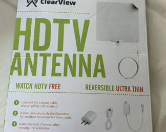 Lot 139: ClearView HDTV Antenna
