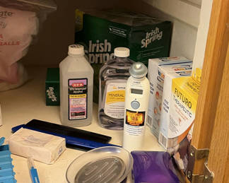 Lot 141: Bathroom and Personal Care Supplies Assortment
