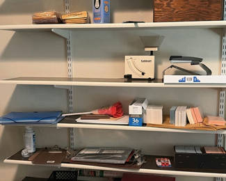 Lot 25: Office Supplies and Desk Accessories Assortment