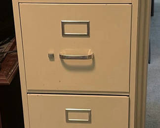 Lot 30: Two 4-Drawer Locking Filing Cabinets