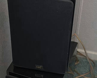 Lot 57: NHT Speakers, RadioShack Speaker Wire, and LG Blu-ray DVD Player