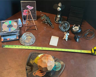 Lot 77: Mixed Decorative Household Items and CDs