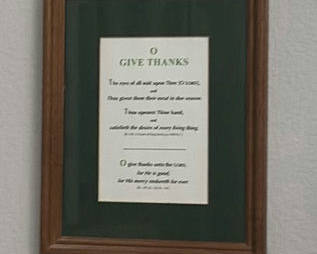 Lot 35: Set of Framed Religious Scripture Prints