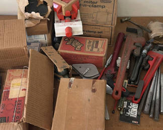 Lot 212: Craftsman Woodworking Tools and Assorted Hand Tools