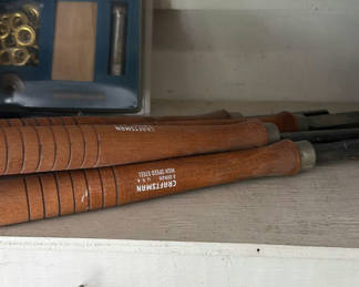 Lot 210: Assorted Woodworking Clamps and Hand Tools