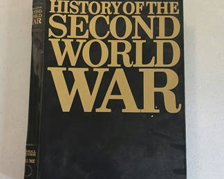 Lot 164: Marshall Cavendish History of the Second World War Volume