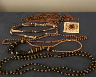 Lot 262: Beaded necklace collection