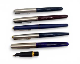 14 ParkerPenAssortmentFountainRollerballBallpointPens