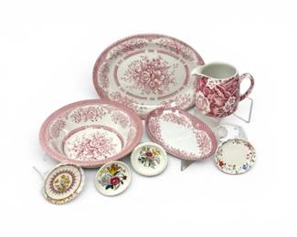203 WoodSonsKewPinkBurleighSpodeCopelandServingCollection
