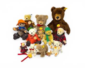 168 SteiffTeddyBearCollectionPorzellanMiniTeaSetLimitedEdition