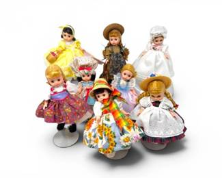 60 MadameAlexanderRingAroundRosieLittleMissMuffetMore8Pc