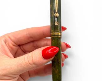 11 AntiqueWahlEversharpGoldSealLeverFillFountainPen