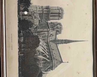 Notre Dame Print