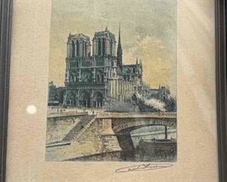 Notre Dame Print