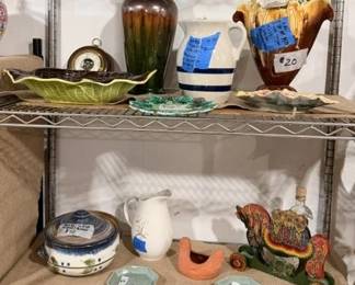 Majolica, pottery, 