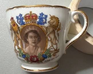 Vintage tea cup  (there are others) there are no plates 