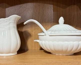 Left is Ironstone china, right made in America