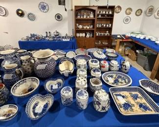 View of polish pottery