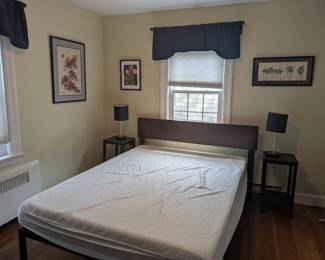 Bed and Side Tables