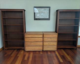 Bookshelves and Media Center Pieces