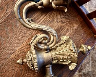 Rococo Gas Wall Sconce