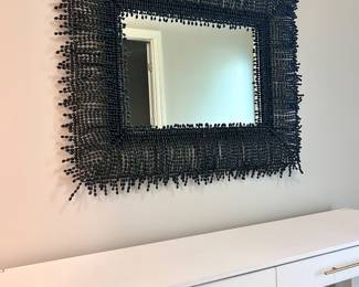 Palacek Amaya Beaded Mirror