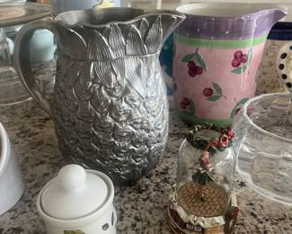 Wilton pineapple-shaped pitcher.