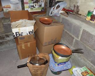 Kitchenware area, Loaded basement check all pictures to see what's down there.  Please bring a flashlight