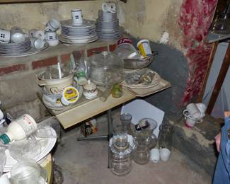 Kitchenware area, Loaded basement check all pictures to see what's down there.  Please bring a flashlight
