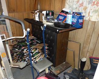 Loaded basement check all pictures to see what's down there.  Please bring a flashlight expect to be very careful walking over a bumpy surface!!