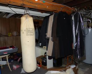 Loaded basement check all pictures to see what's down there.  Please bring a flashlight expect to be very careful walking over a bumpy surface!!