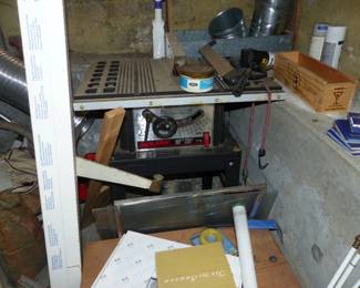 Tool area, Loaded basement check all pictures to see what's down there.  Please bring a flashlight