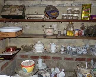Kitchenware area, Loaded basement check all pictures to see what's down there.  Please bring a flashlight