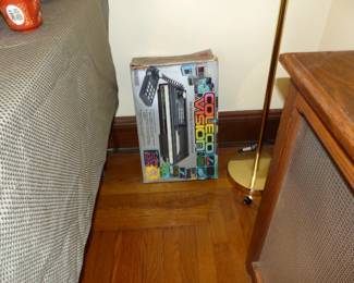 Vintage ColecoVision video game console in original box