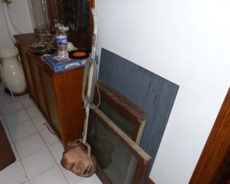 Vintage windows & floor polisher