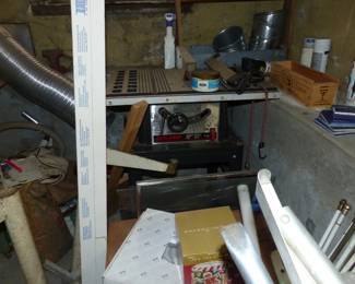 Tool area, Loaded basement check all pictures to see what's down there.  Please bring a flashlight
