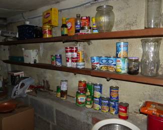 Kitchenware area, Loaded basement check all pictures to see what's down there.  Please bring a flashlight