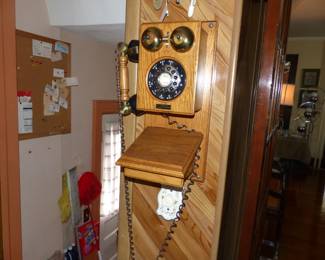 Vintage looking wall phone