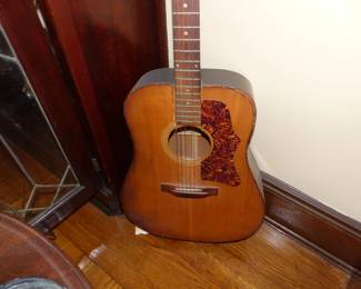 Vintage Gibson acoustic guitar