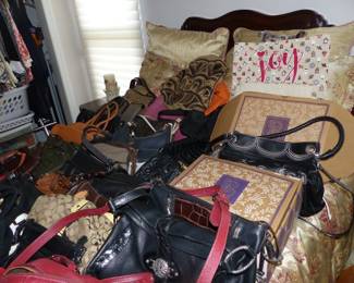 Handbags including Coach, Brighton & other