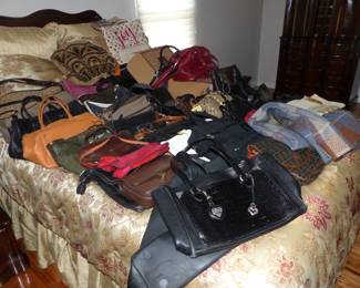 Handbags including Coach, Brighton & other