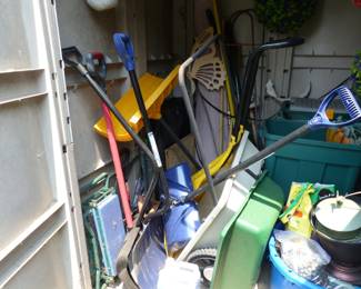 Contents of shed