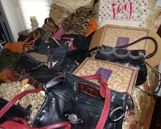 Handbags including Coach, Brighton & other